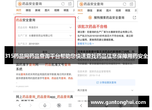 315药品网药品查询平台帮助您快速查找药品信息保障用药安全 315药品网药品查询平台帮助您快速查找药品信息保障用药安全